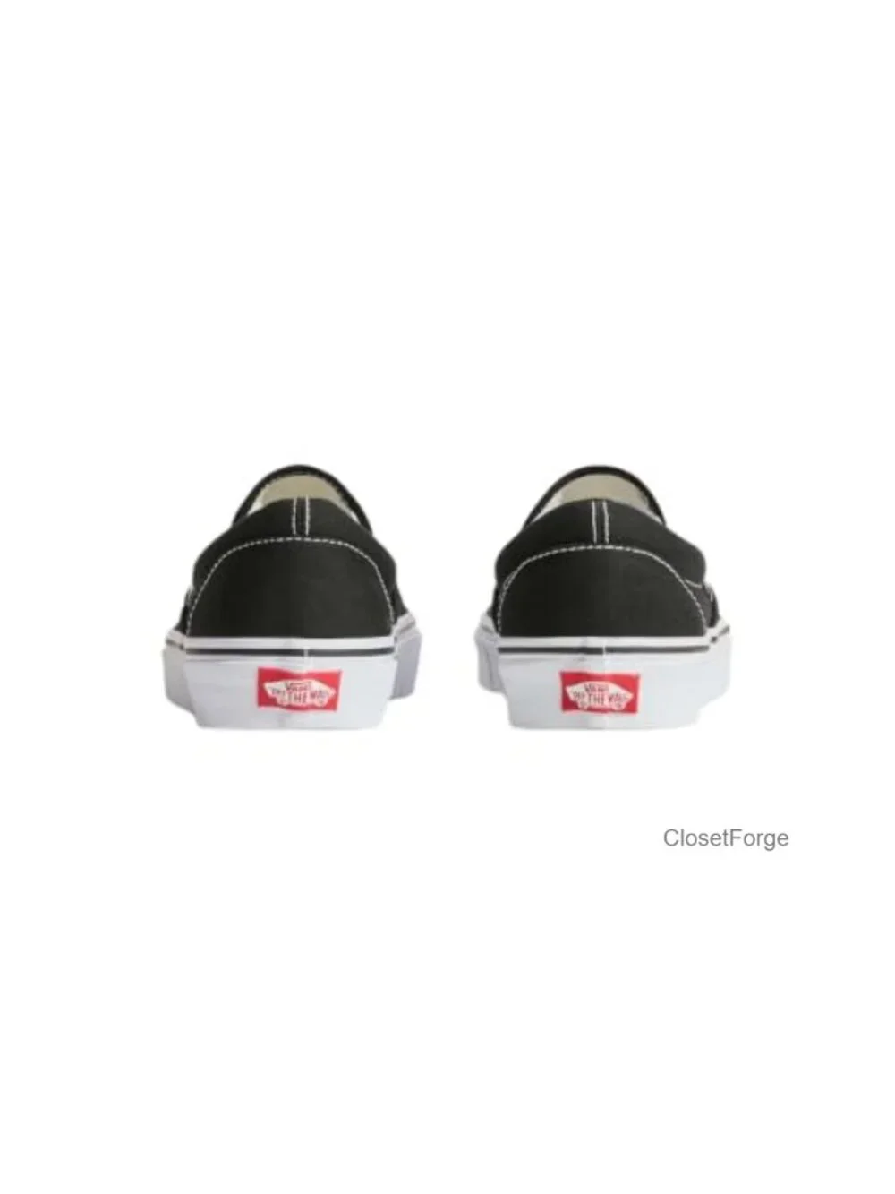 Vans Classic Slip-On Canvas Shoes Padded Insole Men's 8 Women's 9.5